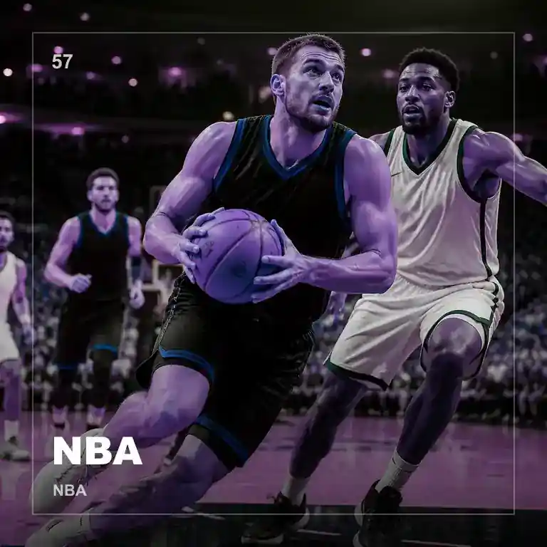NBA篮球比赛现场